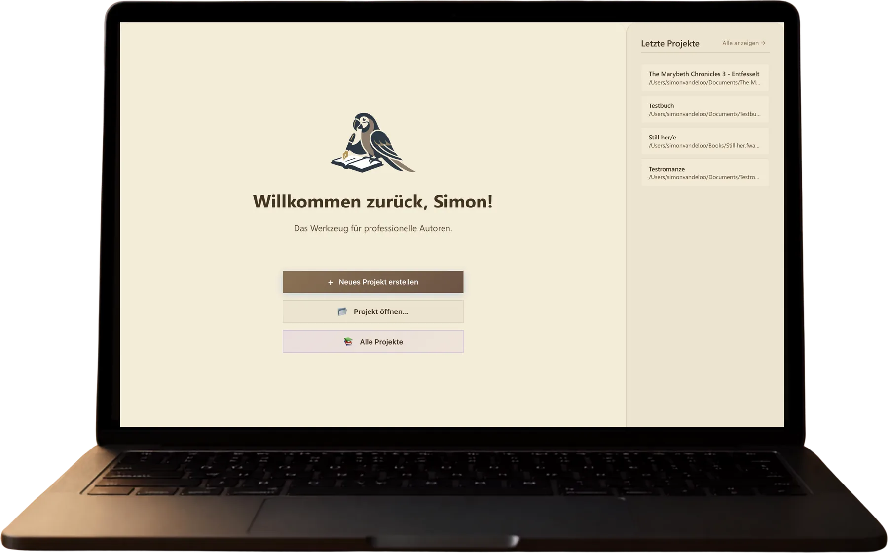 Vorschau: FeatherWorks Author